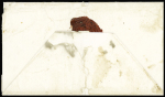 Rochefort : lettre avec marque manuscrite "Roch" (1694 - L n°2), ind 18. TB