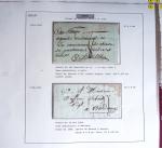 72 marques à numéros (port dû et port payé) : Royan à La Tremblade - en 3 albums Safe :  A étudier (pièces intéressantes et bons indices).