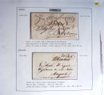 72 marques à numéros (port dû et port payé) : Royan à La Tremblade - en 3 albums Safe :  A étudier (pièces intéressantes et bons indices).