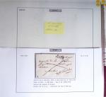 72 marques à numéros (port dû et port payé) : Royan à La Tremblade - en 3 albums Safe :  A étudier (pièces intéressantes et bons indices).