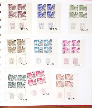 1926-1985, Collection de coins-datés en 2 albums, apparemment