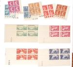 1926-1985, Collection de coins-datés en 2 albums, apparemment