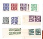 1926-1985, Collection de coins-datés en 2 albums, apparemment