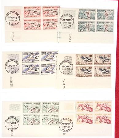 1926-1985, Collection de coins-datés en 2 albums, apparemment