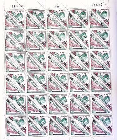 N°453/472 en feuilles complètes de 30 timbres, **,