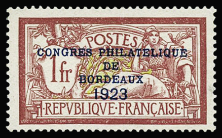 N°182 Congrès Philatélique de Bordeaux, neuf **, TB