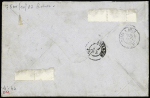N°11 1c olive, vingt exemplaire sur lettre de Lure,