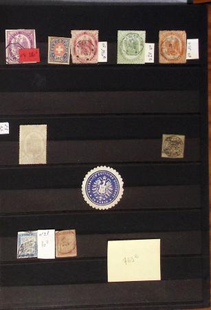 1795-2014, Collection de 10 classeurs de lettres anciennes,