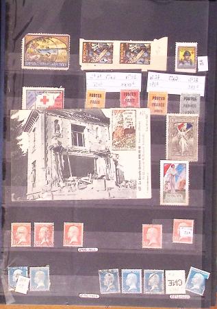 1795-2014, Collection de 10 classeurs de lettres anciennes,