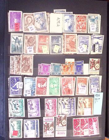 1795-2014, Collection de 10 classeurs de lettres anciennes,