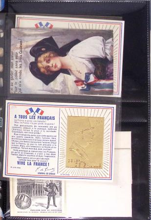 1795-2014, Collection de 10 classeurs de lettres anciennes,