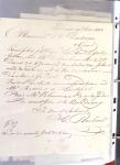 1795-2014, Collection de 10 classeurs de lettres anciennes,