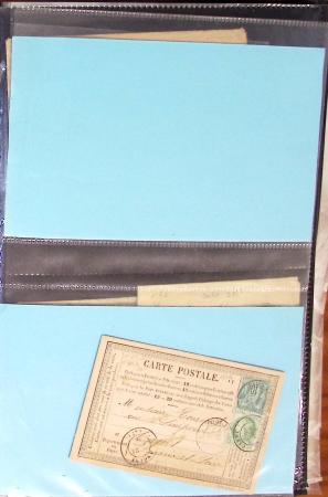 1795-2014, Collection de 10 classeurs de lettres anciennes,