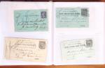 1795-2014, Collection de 10 classeurs de lettres anciennes,