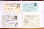 1795-2014, Collection de 10 classeurs de lettres anciennes,