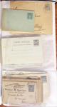 1795-2014, Collection de 10 classeurs de lettres anciennes,