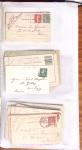 1795-2014, Collection de 10 classeurs de lettres anciennes,