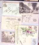 1795-2014, Collection de 10 classeurs de lettres anciennes,