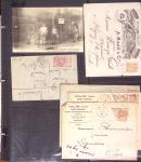 1795-2014, Collection de 10 classeurs de lettres anciennes,