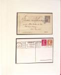 1811-1983, Lot en 7 albums et classeurs plus une pochette