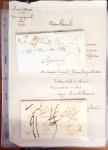 1811-1983, Lot en 7 albums et classeurs plus une pochette