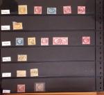 1852-1884, Collection sur pages de classeurs de timbres