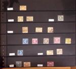 1852-1884, Collection sur pages de classeurs de timbres