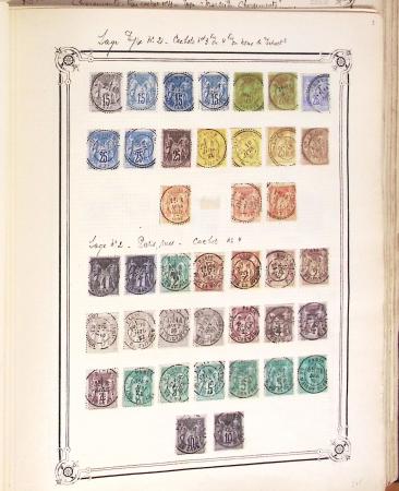 1876-1931, Un album fait maison avec différents types