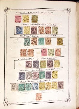 1876-1931, Un album fait maison avec différents types