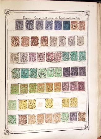 1876-1931, Un album fait maison avec différents types