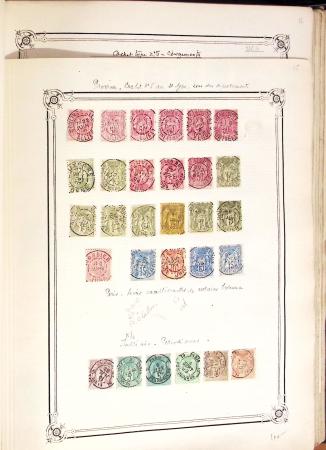 1876-1931, Un album fait maison avec différents types