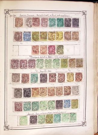 1876-1931, Un album fait maison avec différents types