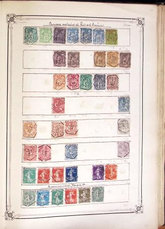 1876-1931, Un album fait maison avec différents types