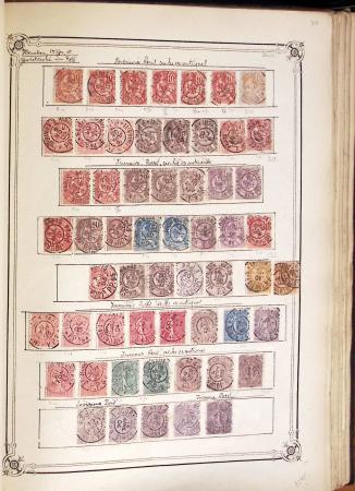 1876-1931, Un album fait maison avec différents types