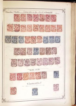 1876-1931, Un album fait maison avec différents types