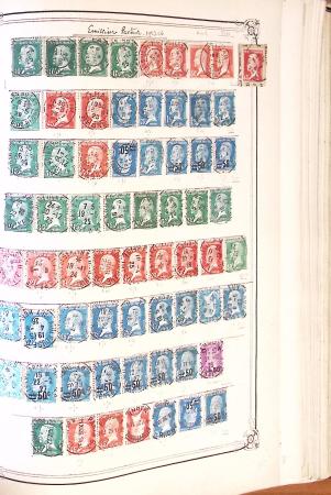 1876-1931, Un album fait maison avec différents types