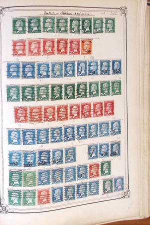 1876-1931, Un album fait maison avec différents types