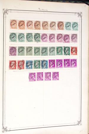 1876-1931, Un album fait maison avec différents types