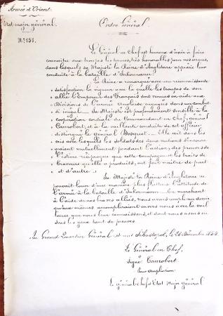 1848-1855, lot de lettres et de documents de l'ARMEE
