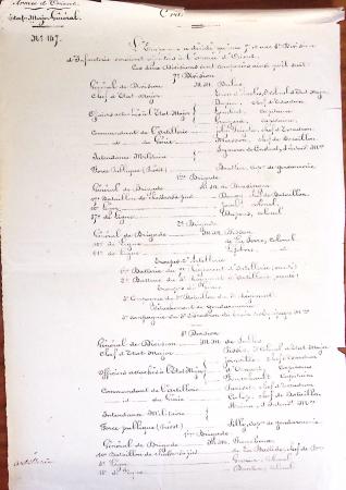 1848-1855, lot de lettres et de documents de l'ARMEE