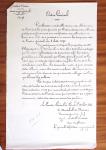 1848-1855, lot de lettres et de documents de l'ARMEE