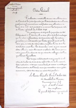 1848-1855, lot de lettres et de documents de l'ARMEE
