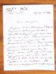 1848-1855, lot de lettres et de documents de l'ARMEE