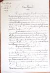 1848-1855, lot de lettres et de documents de l'ARMEE