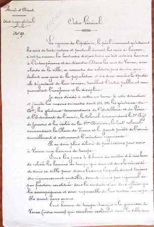 1848-1855, lot de lettres et de documents de l'ARMEE