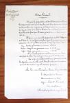 1848-1855, lot de lettres et de documents de l'ARMEE