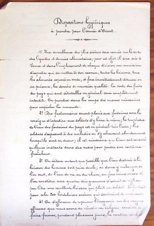 1848-1855, lot de lettres et de documents de l'ARMEE