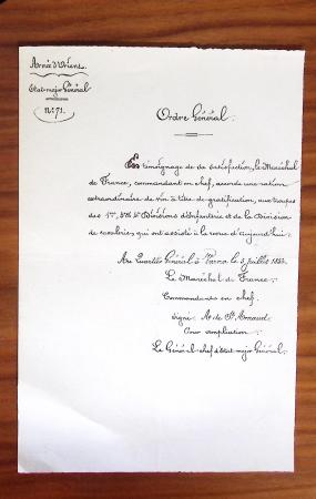 1848-1855, lot de lettres et de documents de l'ARMEE