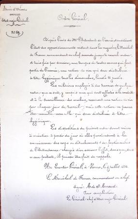 1848-1855, lot de lettres et de documents de l'ARMEE