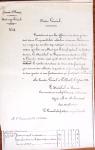 1848-1855, lot de lettres et de documents de l'ARMEE